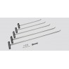 Roller rod & tip set